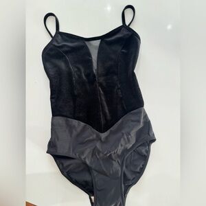 Eleve Dancewear Black Bodysuit